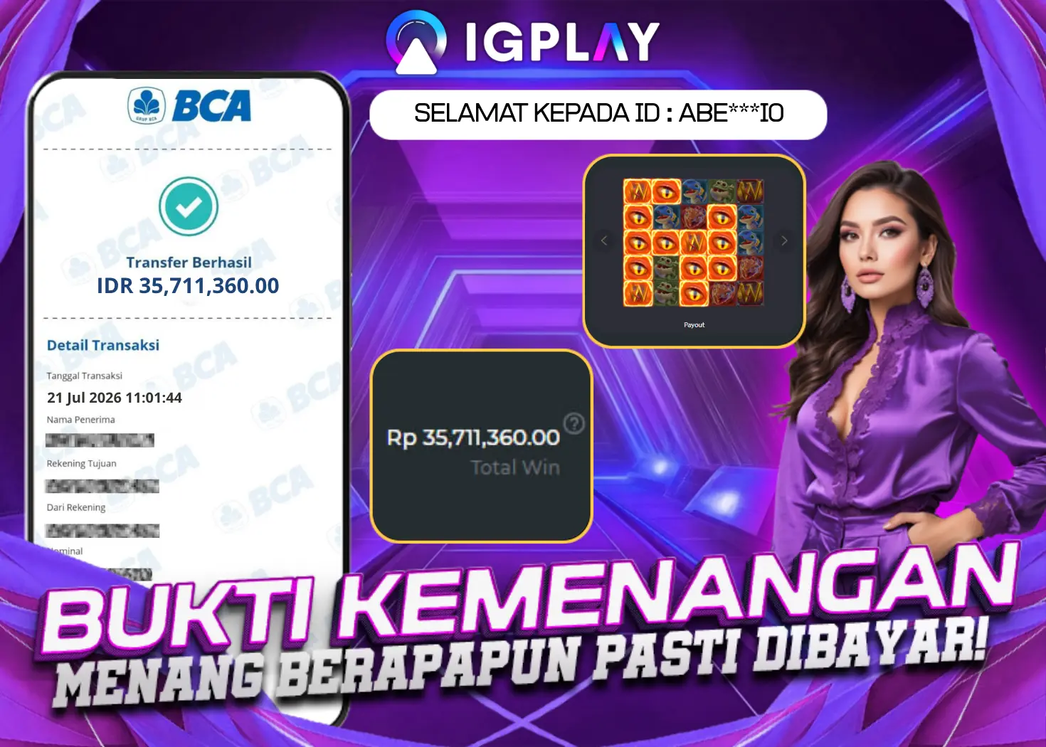 Pencairan Dana Sukses 35 JT Dragon Hatch 2