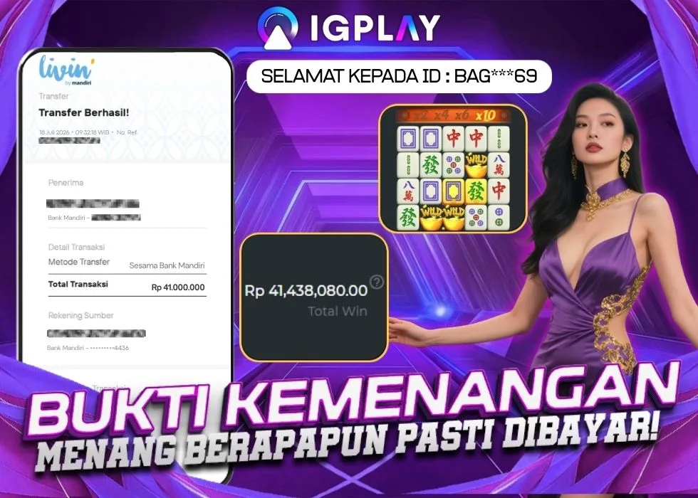 Pencairan Dana Sukses 41 JT Mahjong Ways