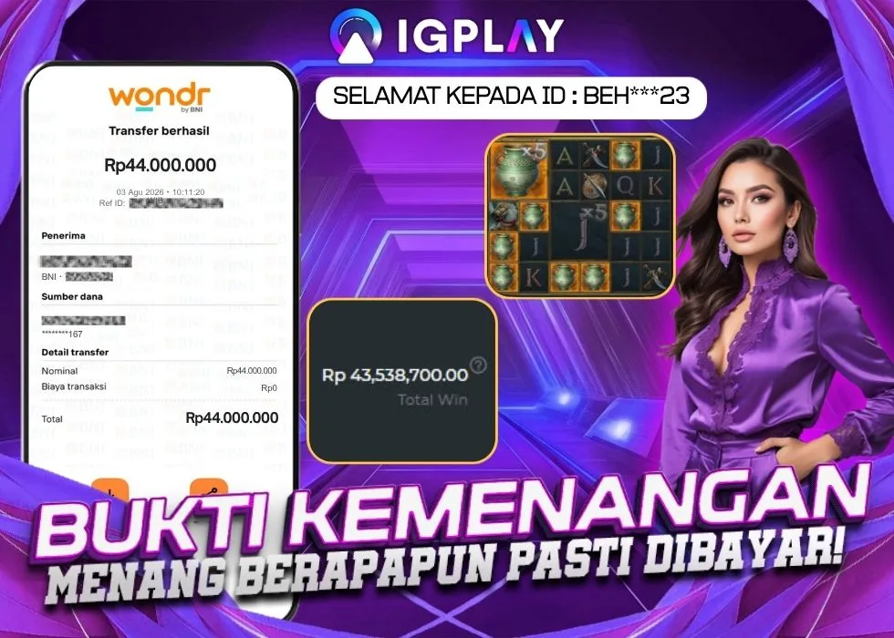 Pencairan Dana Sukses 44 JT Legend of Perseus